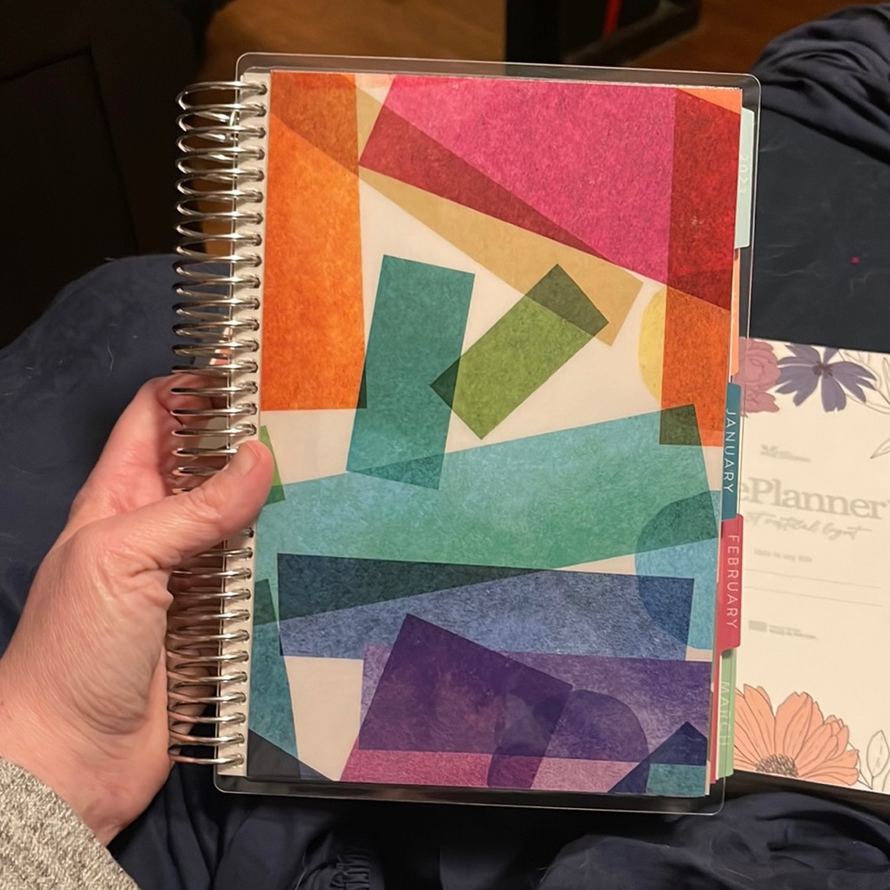 Brand new Erin Condren a5 daily duo life planner.  January through June 2023.